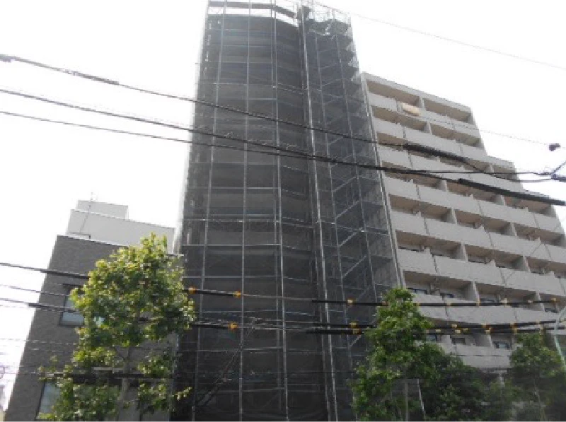 仮設工事（飛散防止養生）