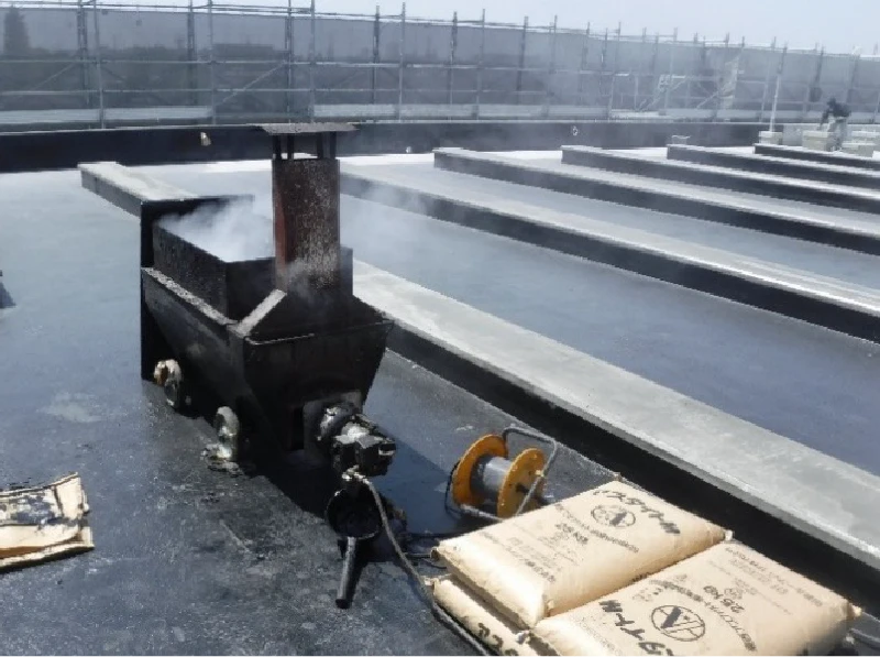 クリーンタイプのアスファルト、溶融釜