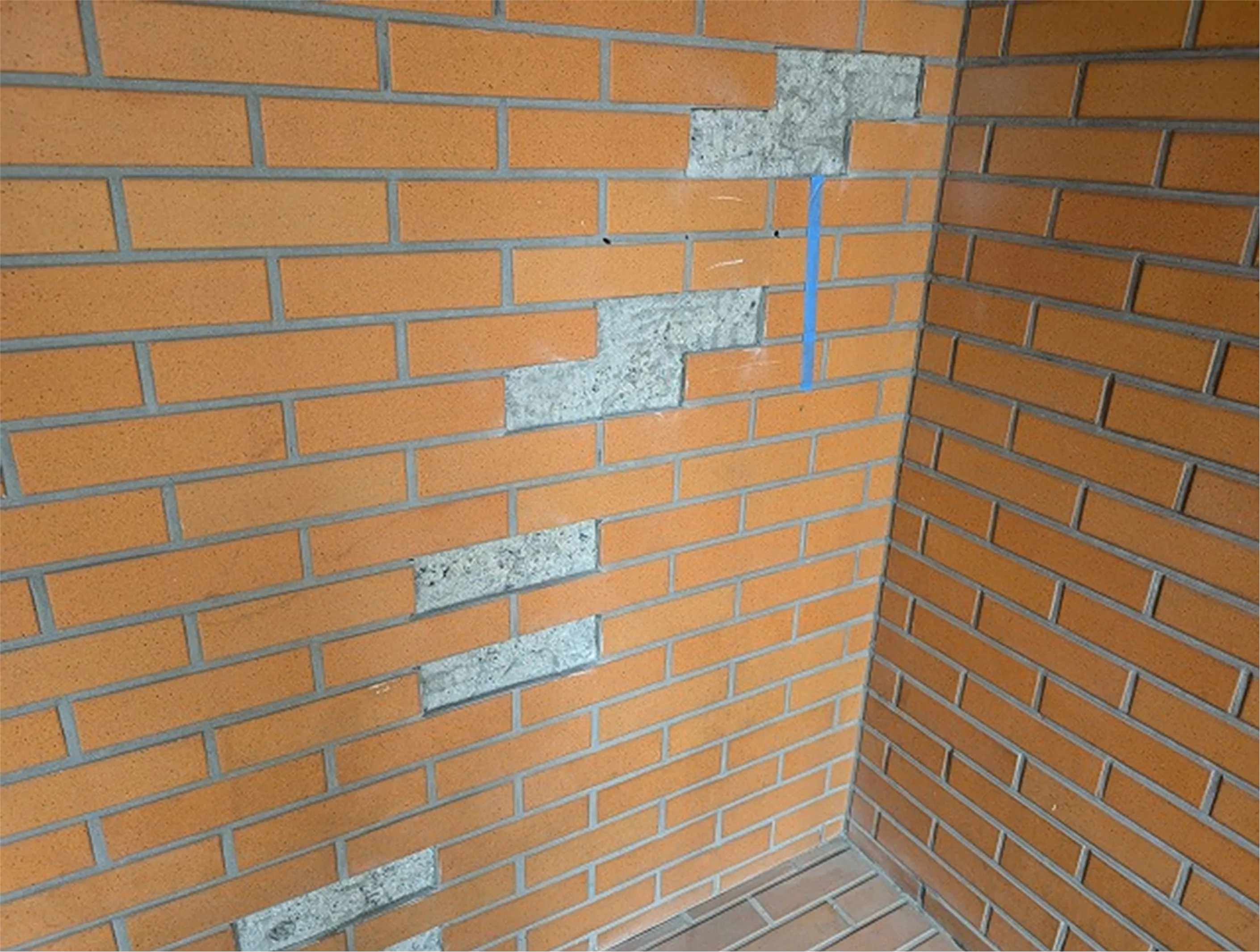 打診・マーキング・劣化タイル部撤去