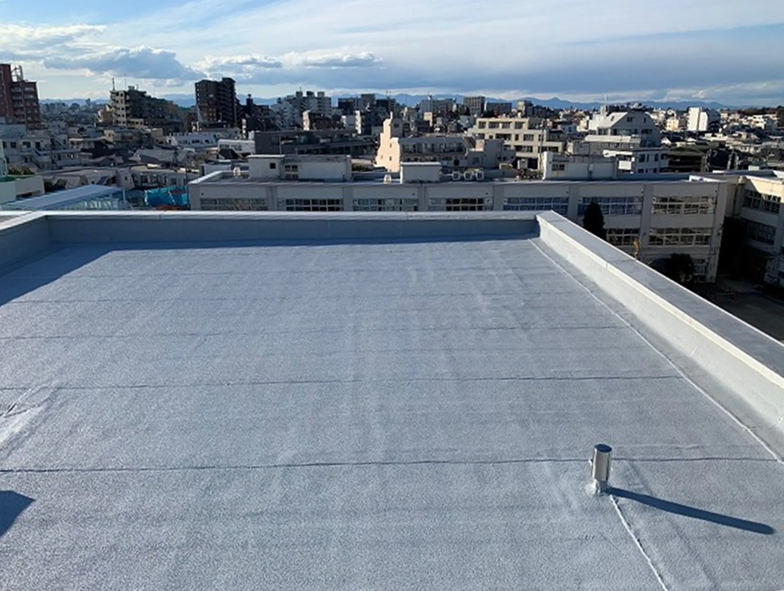 新規：アスファルト防水露出仕上げ（かぶせ工法）