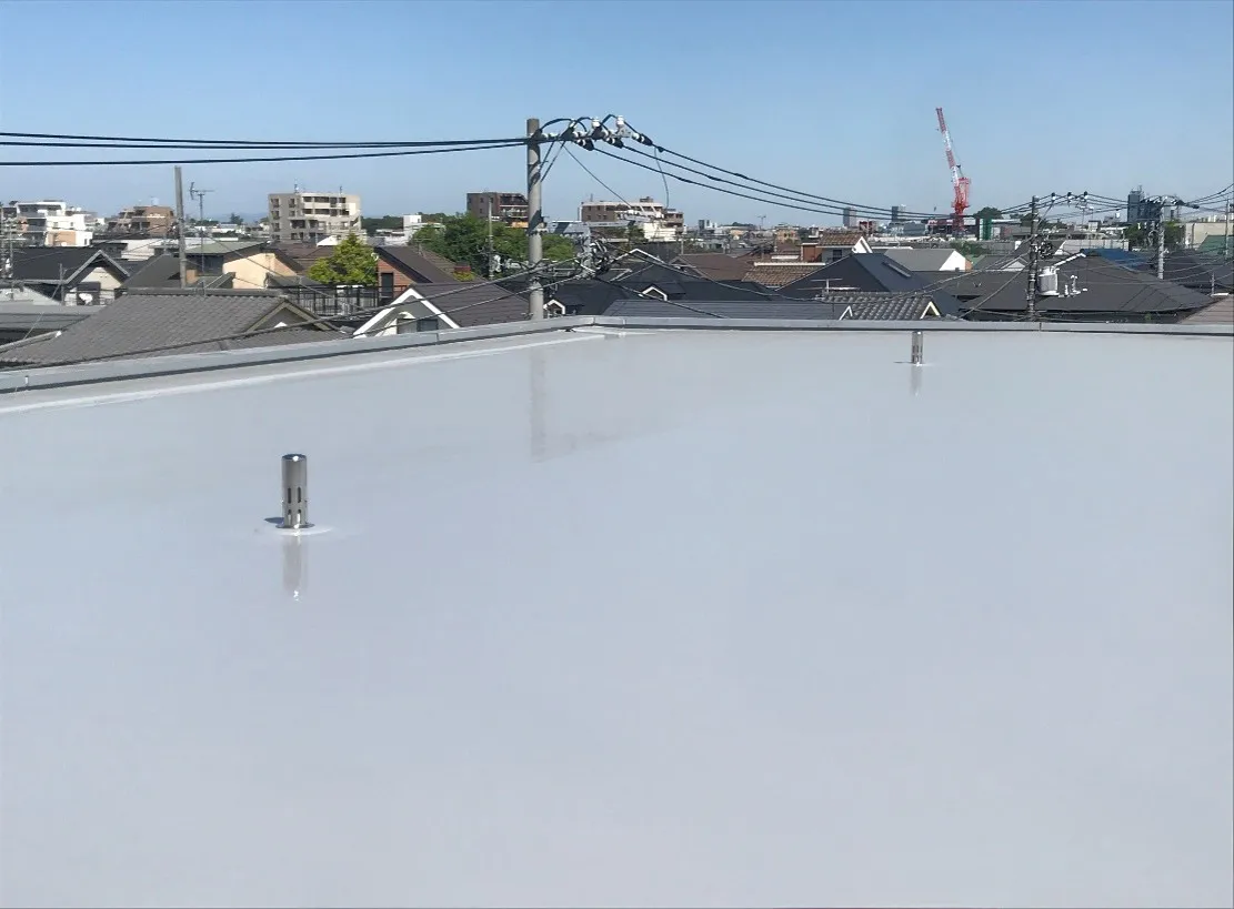 新規：ウレタン防水（かぶせ工法）