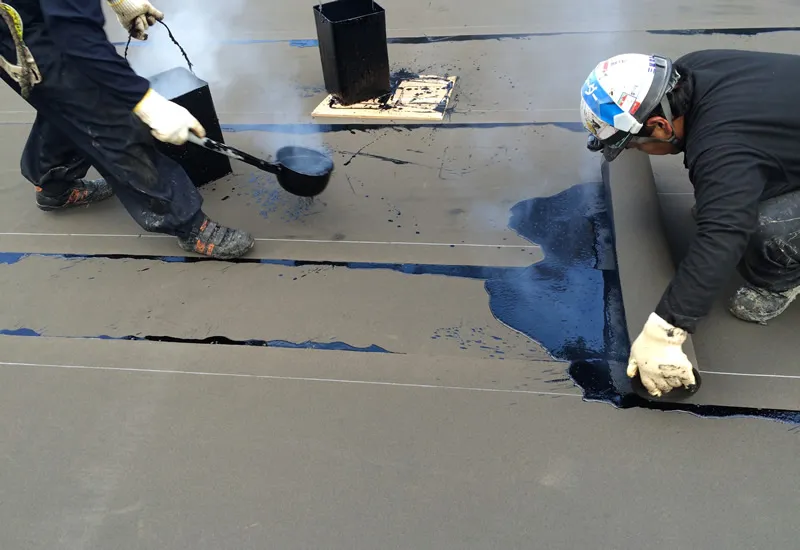 アスファルト防水　熱工法