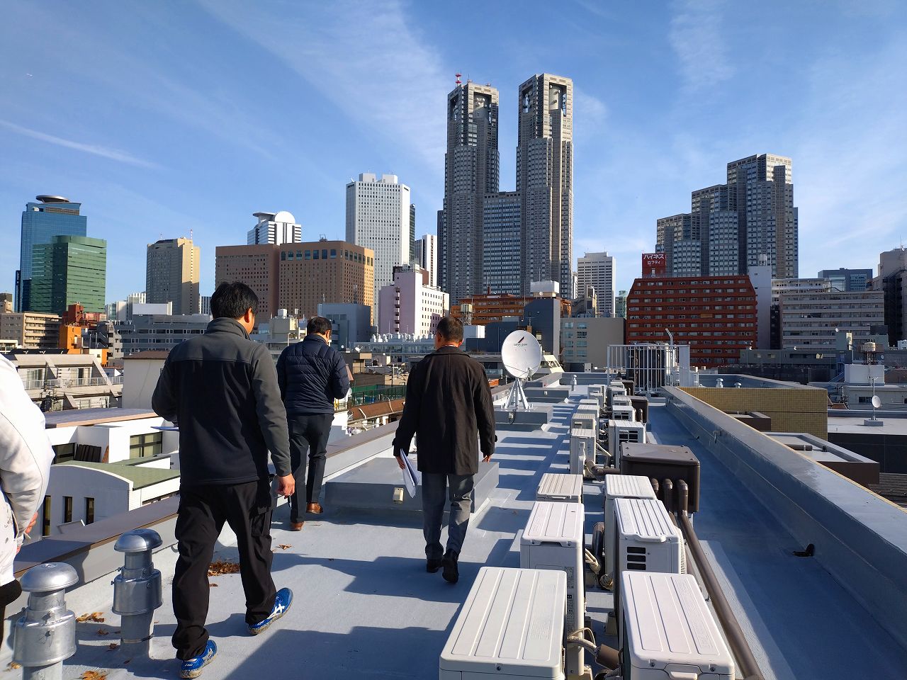 マンション大規模修繕工事の竣工検査の様子をご紹介します