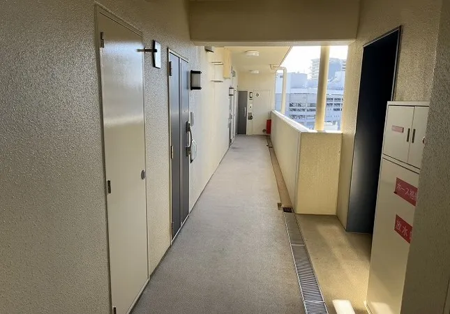 施工前（廊下）